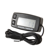 waterproof Backlight Hour Meter hourmeter Tachometer For Marine Boat ATV Snowmobile Generator Mower outboard UTV motocross