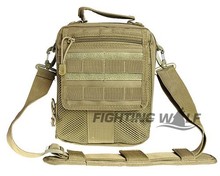 3 Colors Quality 600D Molle Shoulder Bag Competitive Tactical Military Durable Hand Bag with Adjustable Lightweight Padded Belt