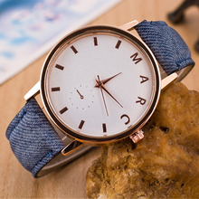 2015 Popular Trend Of Major Suit Denim Watch Diamond Watch Unisex Quartz Watch Fashion Leisure Ladies