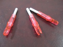 3pcs Automatically Lighted nock compound bow led lighted arrow nock RED for hunting shooting archery