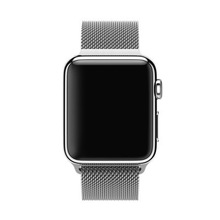 Silver Milanese Loop band Link Bracelet Stainless steel strap for apple watch 42mm 38mm Watchband