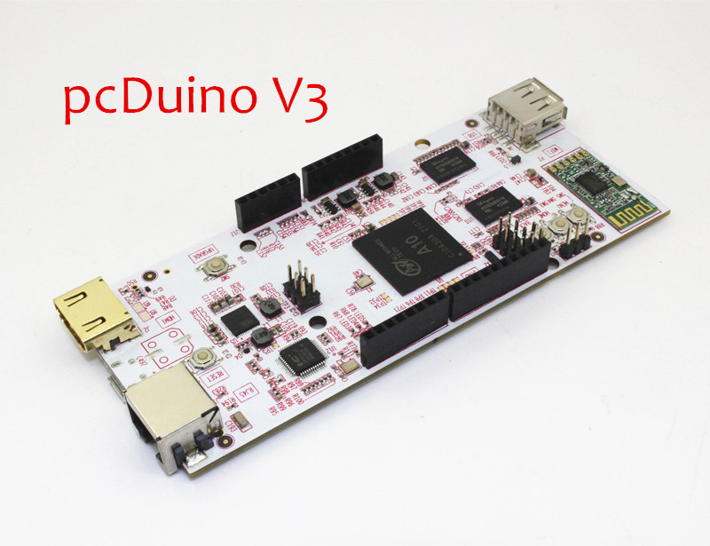 Pcduino V3 / pcDuino3 - 1    1 G ram,   Arduino   cubieboard,  