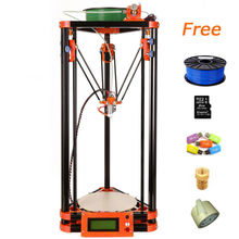 2015 new arrive high quality delta 3d printer diy kit with one roll filament free