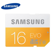 100% original Samsung EVO SD card SDHC/SDXC UHS-1 16GB 32GB 64GB Class 10 48MB/s Memory Cards for Camera in Retail Packaging