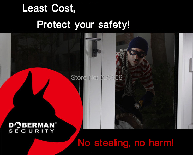 Door Window Vibration Alarm for Warning Burglars Intruders Home Alarm available distance 50m away 100dB strong