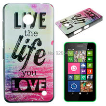 New Arrival Fashion Design Pattern Hard Back Case Cover For Nokia Lumia N630 N 630 cell
