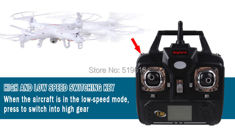 SYMA x5c 2MP HD Kaameraga või Syma X5 ilma kaamerata multirootor