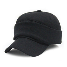 Winter warm Baseball cap ear protection caps face protectors male hat femlae cotton hats 2color 1pcs free shipping