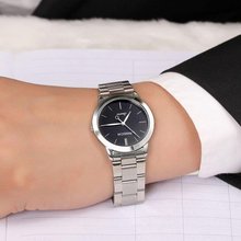 Korean couple watch one pair free shipping Korean fashion lovers watch stainless steel girl watches fashion