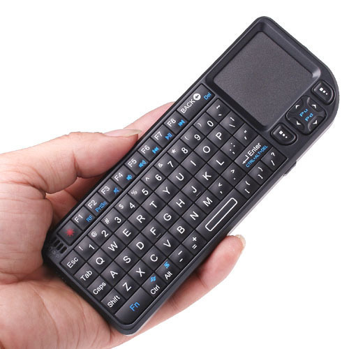 2.4g mini draadloos toetsenbord touchpad backlight voor smart tv samsung lg panasonic toshiba in