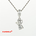 Fits Pandora Charms Bracelet 925 Sterling Silver Beads Teappot Dangle Charm for Women DIY Jewelry Making