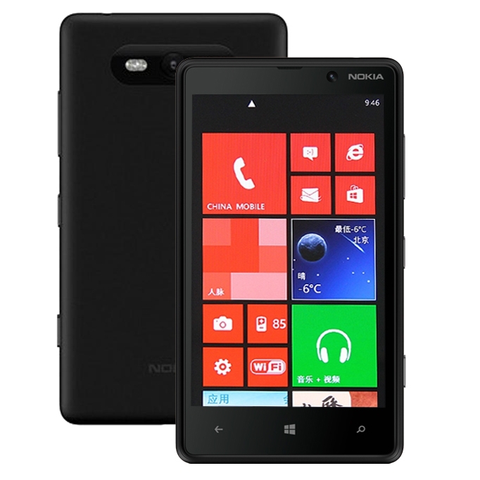 Refurbished Original Nokia Lumia 820 Unlocked Smartphones Windows Phone Cell Phone 8GB ROM 4G LTE Network
