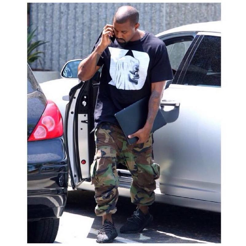 yeezy cargo shorts