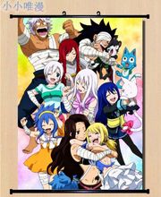 Hot Japan anime FAIRY TAIL Wall Scroll cosplay girl Home Decor poster 60*90cm
