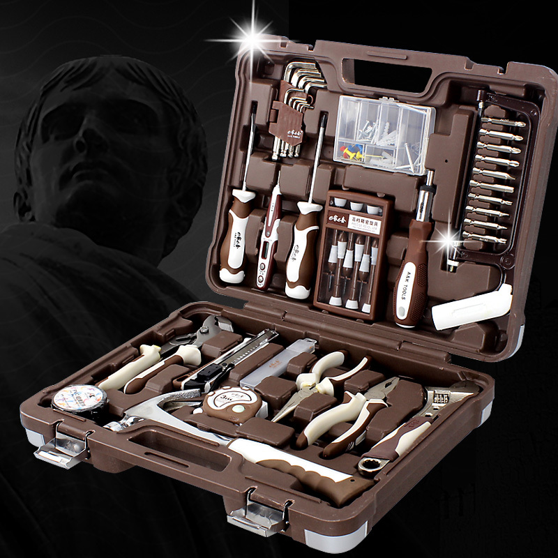 AK Toolbox Set Germany Set hardware maintenance electrician household manual combination tool