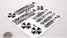 Newest 3D Resident Evil Umbrella Corporation Car Styling Decal Decoration Stickers for Tesla Toyota Chevrolet Volkswagen