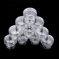 10Pcs 5g Cosmetic Empty Jar Pot Eyeshadow Makeup Face Cream Container Bottle Acrylic for Creams Skin