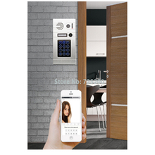 WIFI IP Video Door Phone Intercom System with POE And RJ45