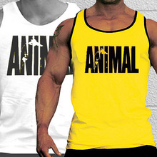 Men sexy cotton gym tank top men Sleeveless tops bodybuilding clothing Sport vest fitness Big Size
