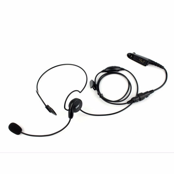 New Neckband Earpiece Headset with Boom Mic PTT (3)