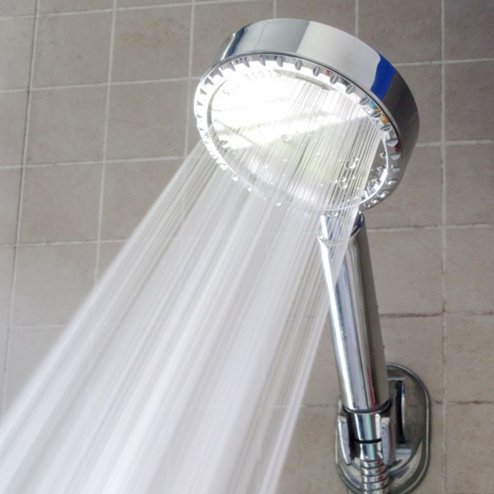 C- High Quality! Boost water-saving shower head,Quartz watch material