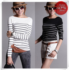 Hot-Sale-Women-s-Knitted-Cashmere-Sweater-Plus-Size-Stripe-Wlack-White-Woman-Winter-Clothes-Pullover