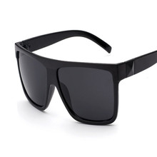 2016 Classic Retro Women & Men Sunglasses Big Box Frame Oversized Glasses Plastic Film Outdoors Goggle Oculos De Sol Feminino