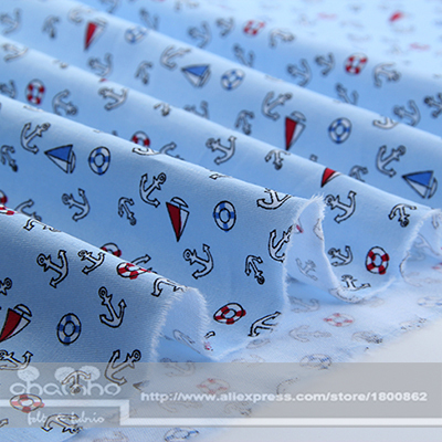 Cotton Fabric For Sewing DIY Handmade Hometextile Fabrics For Big Patchwork For Doll Dress Cushion Curtain