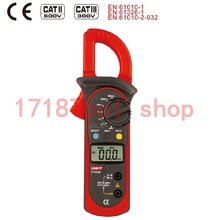 Uni-t UT202A Clamp LCD Digital Clamp meter AC DC voltaje AC Ampere Ohm Tester