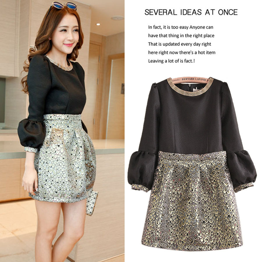 Cute Vintage Winter Dress