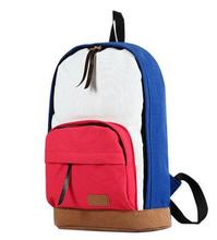 2016 New casual shoulder Shoulders package women’s colorful canvas Plaid backpacks travel student school bags backpack