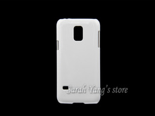 Free Shipping! DIY 3D Sublimation Hard Blank White Cases for Samsung Galaxy S5 Mini