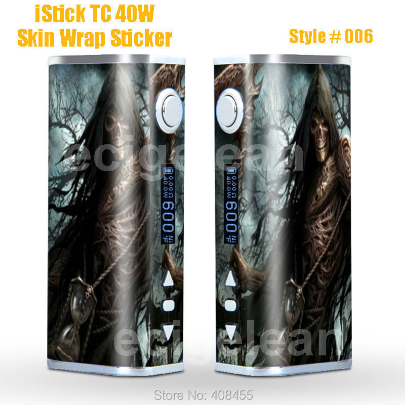 80pc* iStick TC 40W skin wrap stickers VS Sigelei SnowWolf 200w skin sticker /Subox Mini skin cover/ IPV D2 skin wrap Label