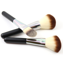 3Pcs Liquid Foundation For Professional Makeup Big Large Powder Blush Brush Set Portable Make up Brushes