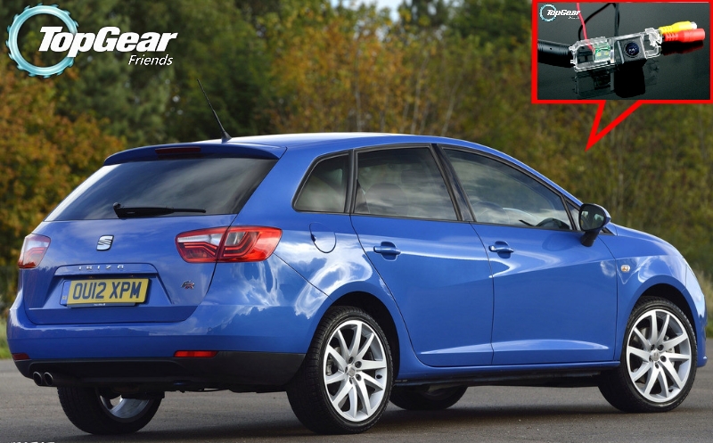 Car Camera For SEAT IBIZA ST 5DMK4 6J 2009~2016 High Quality Rear View Back Up Camera For Top Gear Friends to Use | CCD With RCA