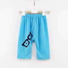 new 2015 summer Boys clothing sets kid cotton casual printing short sleeve pants 2 piece children