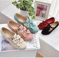 2015 New Summer Size 34 39 Women Sweet Bow Lolita Low Heel Dress Shoes Princess Pumps