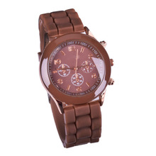 Holiday Sale high quality relogio feminino Silicone watch women ladies fashion dress quartz watch wrist Watch
