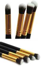 1Set 4Pcs Professional Eye Brushes Set Eyeshadow Foundation Mascara Blending Pencil Brush Makeup Tool Cosmetic Brushes