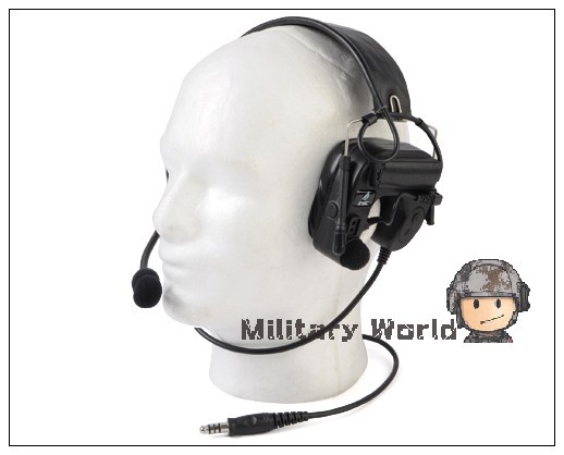 Element Z-Tactical TAC IV Noise Reduction Tactical Headset Active Noise Cancelling Airsoft Military Headset Hunting Wargame