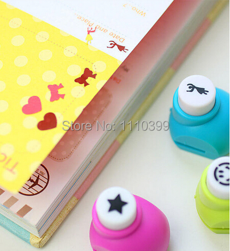 Free 2015 Kids craft  supplies Printing   DIY Tool Punch Paper Shipping card Craft Card New paper