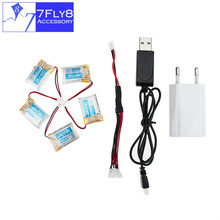 JJRC H30 Battery 3.7V 150mAh 30C lipo 5pcs and charger KH30C-002 H30C-06 for JJRC H30C H30W RC Quadcopter plane drone parts