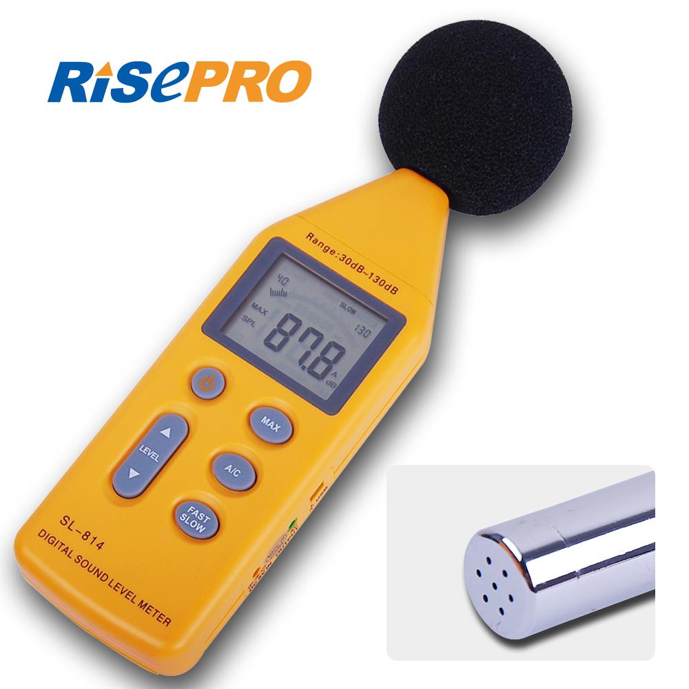 Risepro Digital Noise Decibel 130 dB USB Sound Pressure Level Meterin
