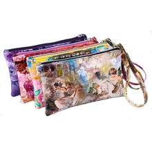 2016 Fashion Design Ladies Alligator Handbags Women Colorful Phone Bag Female Zipper Coin Purse