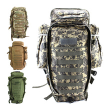 Military USMC Army Tactical Molle Hiking Hunting Camping Rifle Backpack