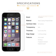 Sundatom Ultra thin premium Tempered Glass screen protector for iPhone 6 6S Plus iPhone6 6plus