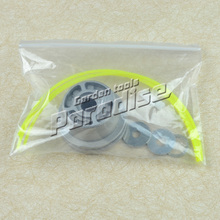 With 4 Lines Aluminum Double Head Thread Trimmer Head For Petrol Brushcutter Strimmer Free Shipping