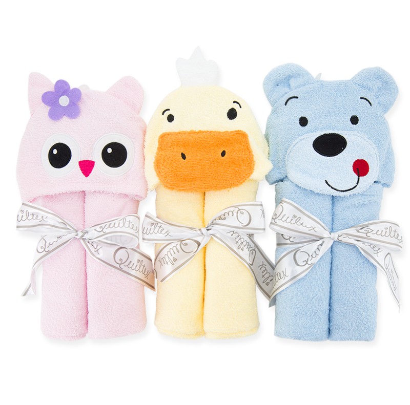 2015 Fashion Designs Animal Hooded Baby Bathrobe Cartoon Baby Towel Character Kids Bath Robe Infant Beach Towels (4)