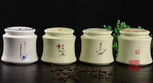 New 2015 large porcelain candy jar on glazed bone china storage ceramics 10 5 10 5cm