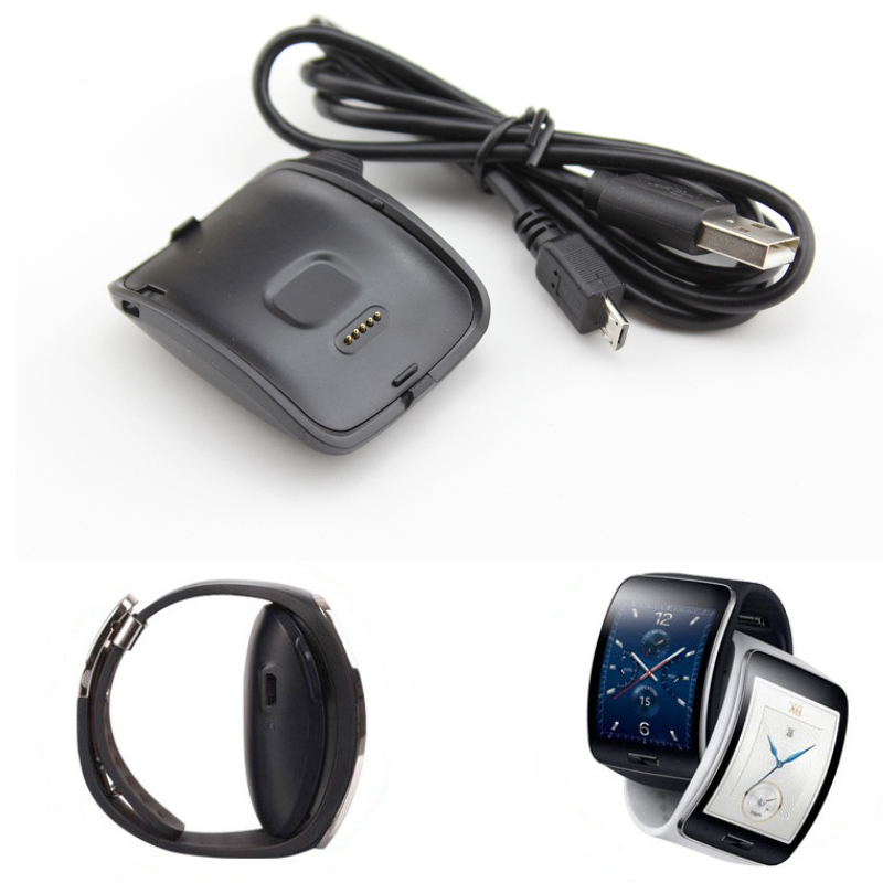 Smartwatch Charging Cradle Dock Charger with USB Cable For Samsung Galaxy Gear S R750 Smart Watch